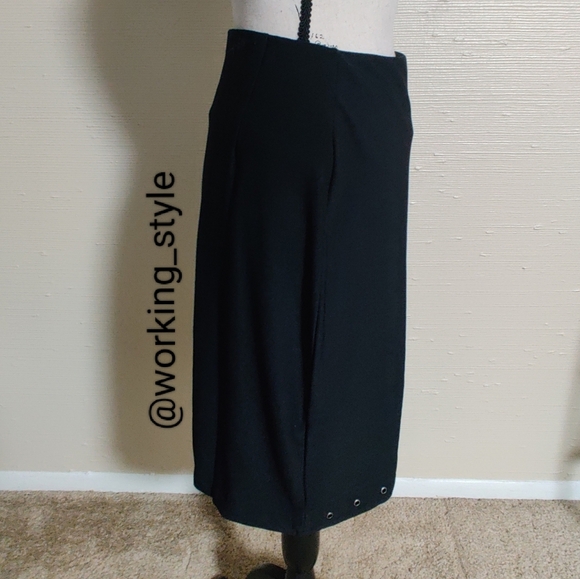 🆕 Lysse studded eyelets layered midi skirt punk whimsigoth steampunk (XS, S, M) - Picture 6 of 11